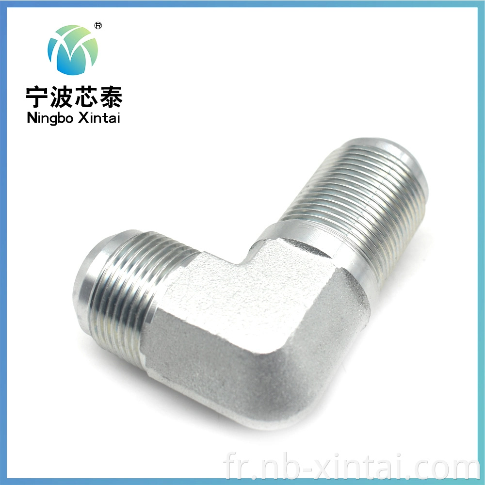 OEM Factory à haute température du coude mâle du coude en acier inoxydable Poussez dans le raccord hydraulique de tuyaux pneumatique de la Chine